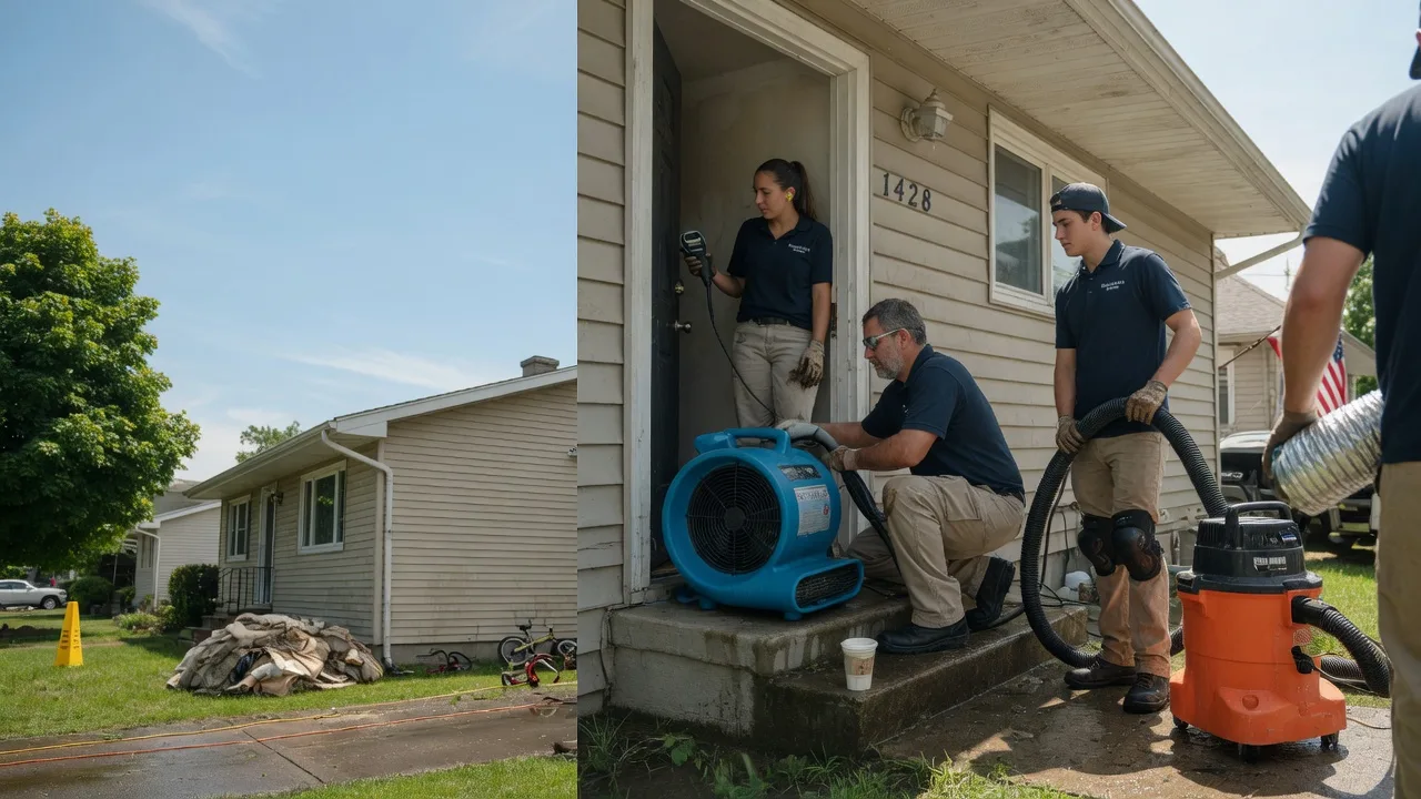 Water Damage Restoration in Staunton, IN near me